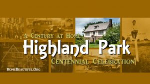 Highland Park Centennial Banner